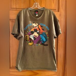 Vintage 90s Mickey Unlimited Disney Mickey & Goofy T-Shirt Size XXL